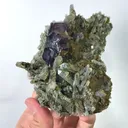 Natural Fluorite, Quartz and Pyrite, Mineral Specimen:Yaogangxian,Hunan (120*90*40MM) - image 5