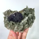 Natural Fluorite, Quartz and Pyrite, Mineral Specimen:Yaogangxian,Hunan (120*90*40MM) - image 8