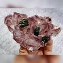 Natural Garden Crystal and Epidote Symbiosis comes from Sichuan,Mwigu 95*65*25MM - image 3