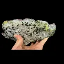 Natural Garden Crystal Cluster and Epidote, Mineral Specimen:Meigu,Sichuan (180*120*45MM) - image 7