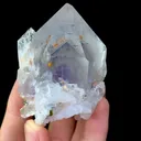 Natural Garden Crystal coexisting with Epidote comes from Meigu,Sichuan 45*45*65MM - image 1