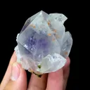 Natural Garden Crystal coexisting with Epidote comes from Meigu,Sichuan 45*45*65MM - image 4