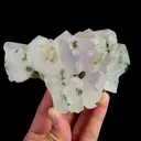 Natural Garden Quartz and Epidote, Mineral Specimen:Meigu,Sichuan (120*70*35MM) - image 2