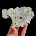 Natural Garden Quartz and Epidote, Mineral Specimen:Meigu,Sichuan (120*70*35MM) - image 5