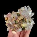 Natural Garden Quartz and Epidote, Mineral Specimen:Meigu,Sichuan (95*80*50MM) - image 4
