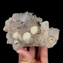Natural Garden Quartz and Prehnite, Mineral Specimen:Sichuan,China (120*85*45MM) - image 1