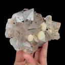 Natural Garden Quartz and Prehnite, Mineral Specimen:Sichuan,China (120*85*45MM) - image 2