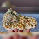 Natural Garnet and Mica Symbiosis comes from Fujian,China 90*60*35MM - image 4
