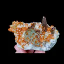 Natural Garnet and Smoky Quartz, Mineral Specimen: Fujian,China (90*55*35MM) - image 2