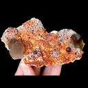Natural Garnet and Smoky Quartz, Mineral Specimen:Fujian,China (105*65*40MM) - image 5