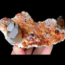 Natural Garnet and Smoky Quartz, Mineral Specimen:Fujian,China (105*65*40MM) - image 3
