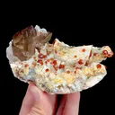 Natural Garnet and Smoky Quartz, Mineral Specimen:Fujian,China (110*55*60MM) - image 5