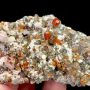 Natural Garnet and Smoky Quartz, Mineral Specimen:Fujian,China (120*50*30MM) - image 2