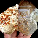 Natural Garnet and Smoky Quartz, Mineral Specimen:Fujian,China (125*110*70MM) - image 5