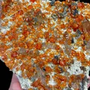 Natural Garnet and Smoky Quartz, Mineral Specimen:Fujian,China (130*100*40MM) - image 4