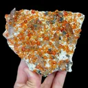 Natural Garnet and Smoky Quartz, Mineral Specimen:Fujian,China (130*100*40MM) - image 6