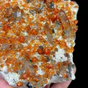 Natural Garnet and Smoky Quartz, Mineral Specimen:Fujian,China (130*100*40MM) - image 5