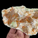 Natural Garnet and Smoky Quartz, Mineral Specimen:Fujian,China (135*70*35MM) - image 3