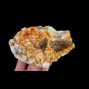 Natural Garnet and Smoky Quartz, Mineral Specimen:Fujian,China (140*80*55MM) - image 3