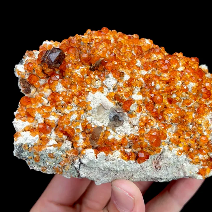 Natural Garnet and Smoky Quartz, Mineral Specimen:Fujian,China (150*80*40MM) - image 3