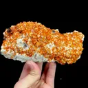 Natural Garnet and Smoky Quartz, Mineral Specimen:Fujian,China (150*80*40MM) - image 4