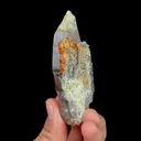Natural Garnet and Smoky Quartz, Mineral Specimen:Fujian,China (30*20*80MM) - image 4