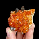 Natural Garnet and Smoky Quartz, Mineral Specimen:Fujian,China (45*50*25MM) - image 5