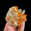 Natural Garnet and Smoky Quartz, Mineral Specimen:Fujian,China (65*50*25MM) - image 3