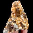 Natural Garnet and Smoky Quartz, Mineral Specimen:Fujian,China (65*80*40MM) - image 1