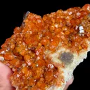 Natural Garnet and Smoky Quartz, Mineral Specimen:Fujian,China (70*100*30MM) - image 2