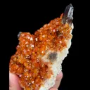 Natural Garnet and Smoky Quartz, Mineral Specimen:Fujian,China (70*100*30MM) - image 3