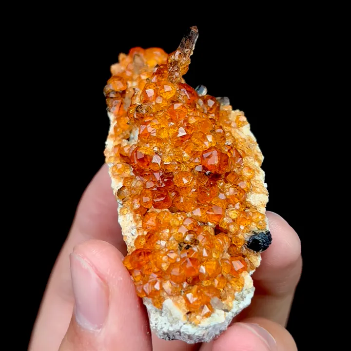 Natural Garnet and Smoky Quartz, Mineral Specimen:Fujian,China (70*30*25MM) - image 2