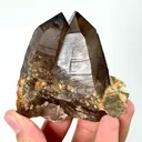 Natural Garnet and Smoky Quartz, Mineral Specimen:Fujian,China (70*70*35MM) - image 5