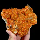 Natural Garnet and Smoky Quartz, Mineral Specimen:Fujian,China (90*95*30MM) - image 4