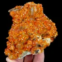 Natural Garnet and Smoky Quartz, Mineral Specimen:Fujian,China (90*95*30MM) - image 2