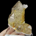 Natural Garnet and Smoky Quartz Mineral Specimen,High Quality Specimen,FUJIAN,CHINA(61*50*88mm) - image 1