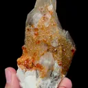 Natural Garnet and Smoky Quartz Mineral Specimen,High Quality Specimen,YUNXIAO,FUJIAN,CHINA(100*52*110mm) - image 2