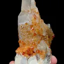 Natural Garnet and Smoky Quartz Mineral Specimen,High Quality Specimen,YUNXIAO,FUJIAN,CHINA(100*52*110mm) - image 1