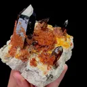 Natural Garnet and Smoky Quartz Mineral Specimen,High Quality Specimen,YUNXIAO,FUJIAN,CHINA(113*85*75mm) - image 2