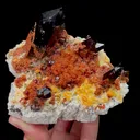 Natural Garnet and Smoky Quartz Mineral Specimen,High Quality Specimen,YUNXIAO,FUJIAN,CHINA(113*85*75mm) - image 1