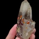 Natural Garnet and Smoky Quartz Mineral Specimen,High Quality Specimen,YUNXIAO,FUJIAN,CHINA(39*30*93mm) - image 3