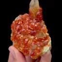 Natural Garnet and Smoky Quartz Mineral Specimen,High Quality Specimen,YUNXIAO,FUJIAN,CHINA(63*63*36mm) - image 2