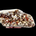 Natural Garnet and Smoky Quartz, Mineral Specimens:Fujian,China (160*70*55MM) - image 5