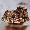 Natural Garnet and Smoky Quartz Symbiosis comes from Fujian,China 100*50*30MM - image 3