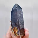 Natural Garnet and Smoky Quartz Symbiosis comes from Fujian,China 45*90*35MM - image 4