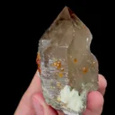 Natural Garnet and Smoky Quartz Tower Mineral Specimen,High Quality Specimen,FUJIAN,CHINA(35*35*70mm) - image 2