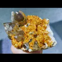 Natural Garnet and Smoky Quartz Tower Symbiosis comes from Fujian,China 145*95*90MM - image 2