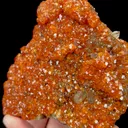 Natural Garnet and Smoky Quartz,Mineral Specimen:Fujian,China (80*85*30MM) - image 4