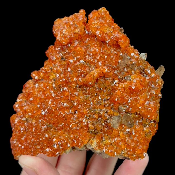 Natural Garnet and Smoky Quartz,Mineral Specimen:Fujian,China (80*85*30MM) - image 5