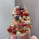 Natural Garnet comes from Yunxiaotongbei,Fujian 40*20*50MM - image 5